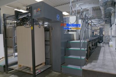 Manroland R 706 3B LV 6 colours offset press with varnishing - Image 3