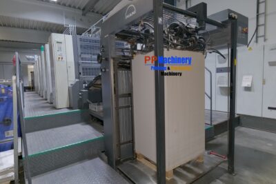 Manroland R 706 3B LV 6 colours offset press with varnishing - Image 6