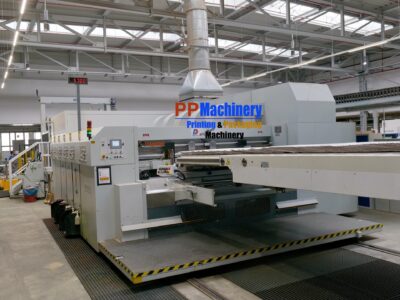 Dong Fang APSTAR HS 1628 3 colors Flexo printer - Rotary die cutter