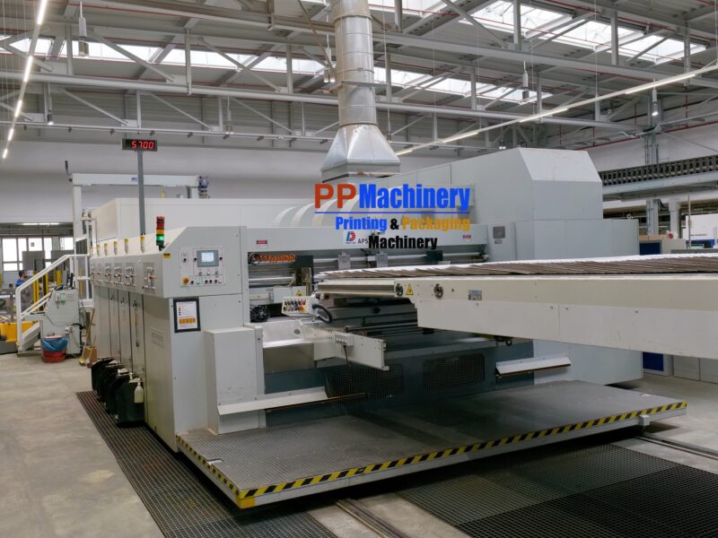 Dong Fang APSTAR HS 1628 3 colors Flexo printer - Rotary die cutter