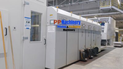 EDF EUROPE Apstar HS 1628  Printer Slotter 3 Color  - Rotary Die Cutter - Image 6
