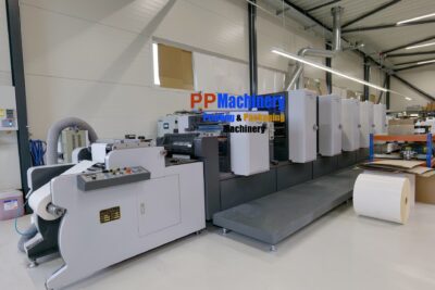 WEIGANG ZX-450 Intermittent Offset label printing machine - Image 4