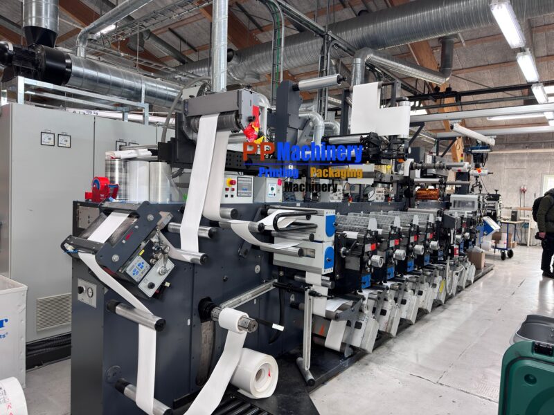 2005 Gallus EM 280 8 colours flexo label press
