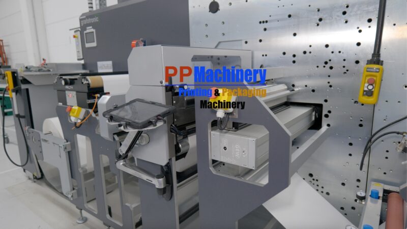 GRAFOTRONIC DCL2 550 Label converting line with turret rewinder from 2023 - Image 4