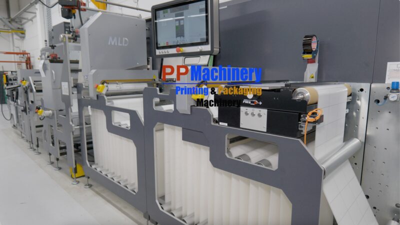 GRAFOTRONIC DCL2 550 Label converting line with turret rewinder from 2023 - Image 5