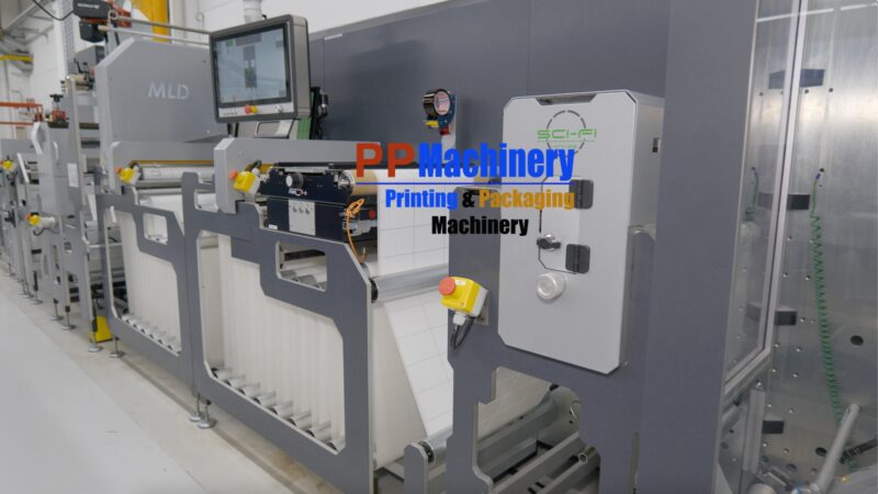 GRAFOTRONIC DCL2 550 Label converting line with turret rewinder from 2023 - Image 6