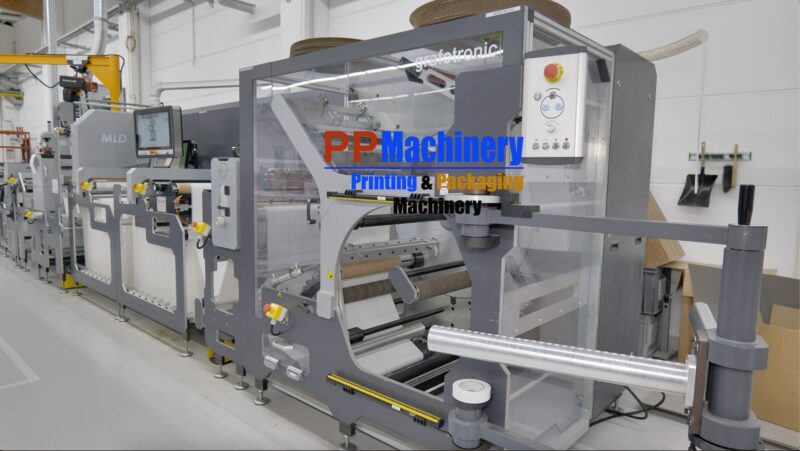GRAFOTRONIC DCL2 550 Label converting line with turret rewinder from 2023 - Image 7