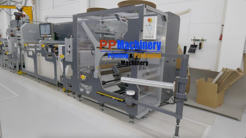 GRAFOTRONIC DCL2 550 Label converting line with turret rewinder from 2023 - Image 8