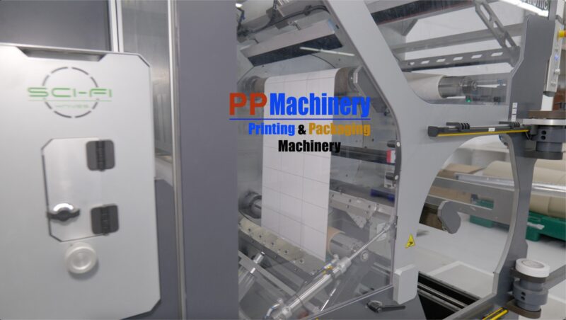 GRAFOTRONIC DCL2 550 Label converting line with turret rewinder from 2023 - Image 9