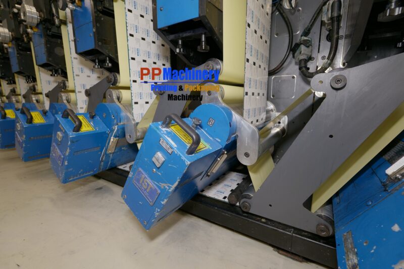 Gallus EM 280 8 colours flexo label press from 2003 - Image 12
