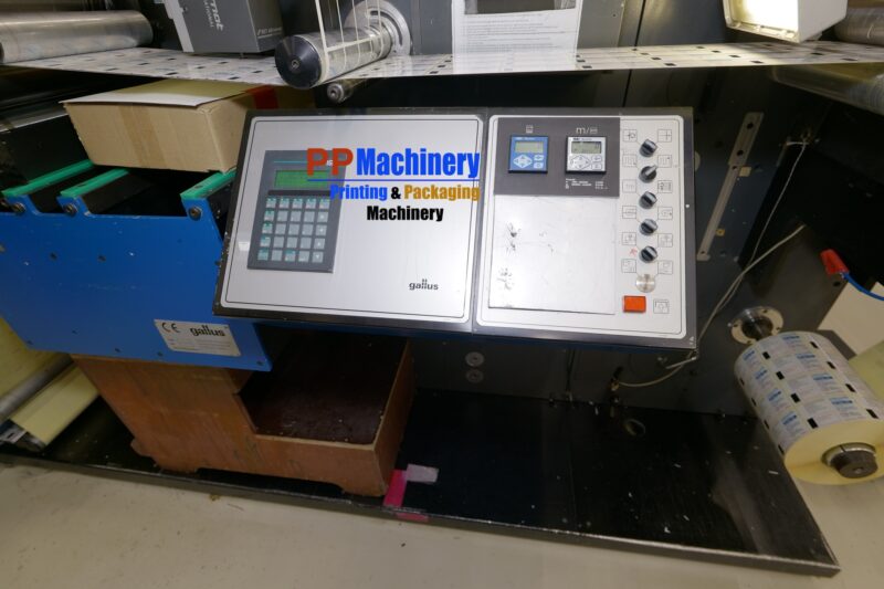 Gallus EM 280 8 colours flexo label press from 2003 - Image 13