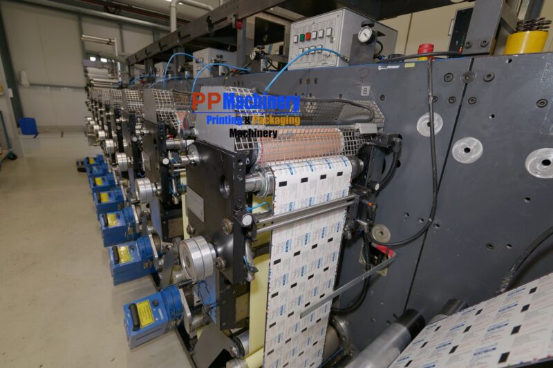 Gallus EM 280 8 colours flexo label press from 2003 - Image 15