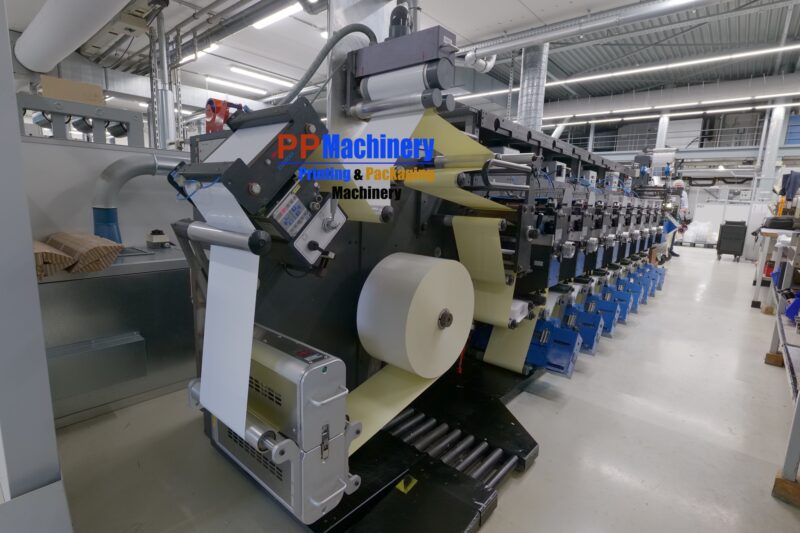 Gallus EM 280 8 colours flexo label press from 2003 - Image 2