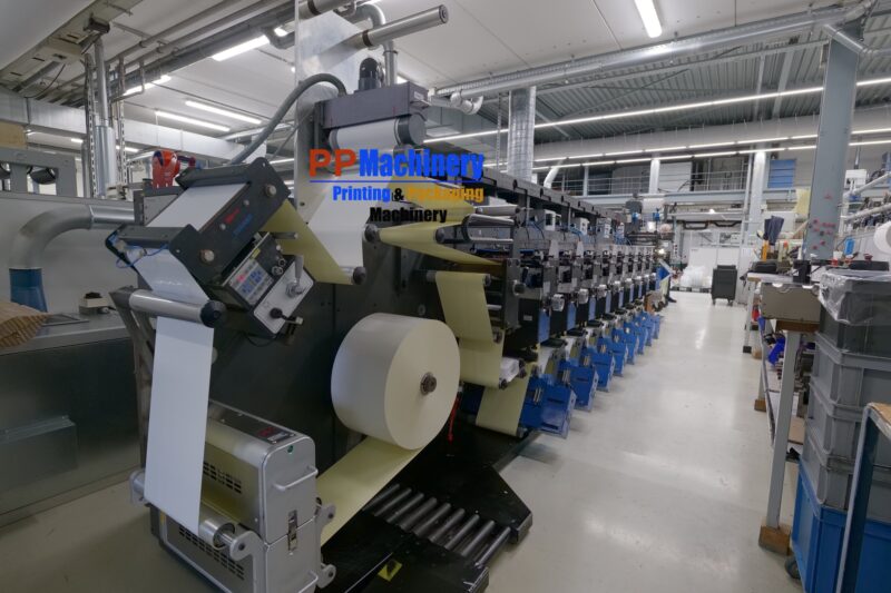 Gallus EM 280 8 colours flexo label press from 2003 - Image 3