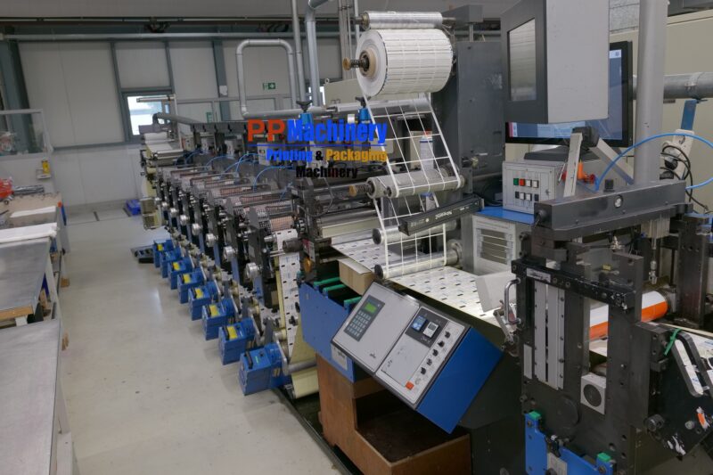 Gallus EM 280 8 colours flexo label press from 2003 - Image 5