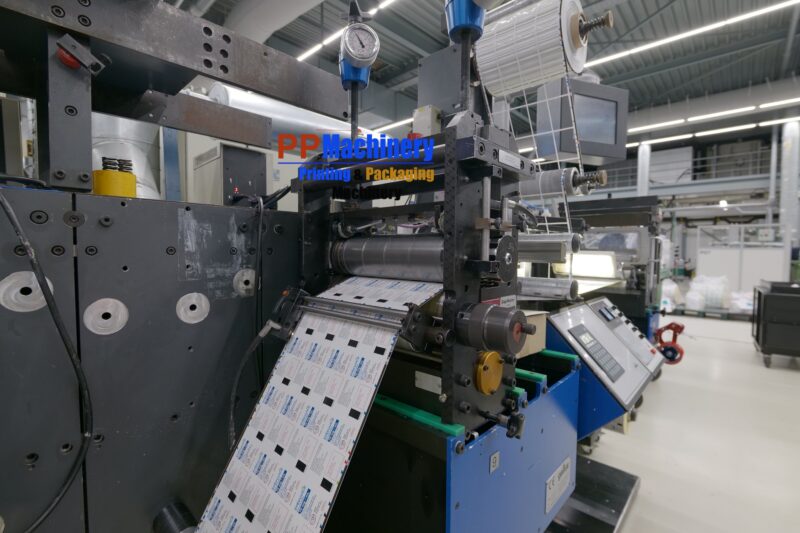 Gallus EM 280 8 colours flexo label press from 2003 - Image 6