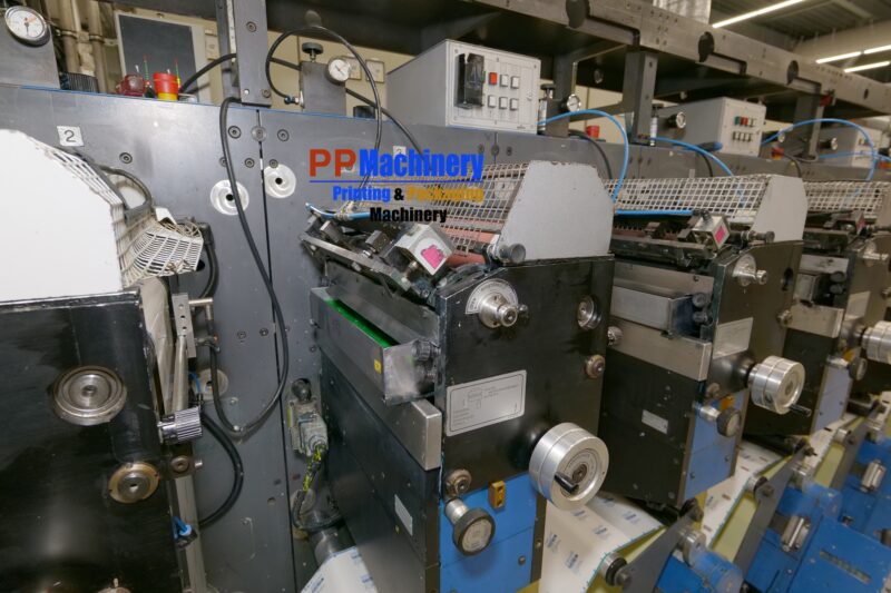 Gallus EM 280 8 colours flexo label press from 2003 - Image 9