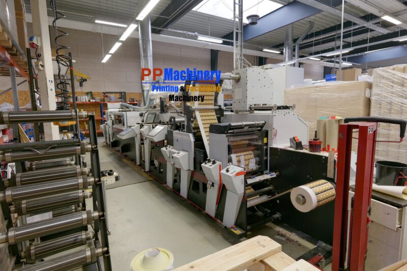 MARK ANDY Digital Series hybrid Flexo press with 3 Flexo units and Digital inkjet - Image 2
