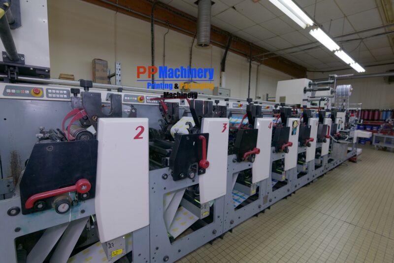 MPS EF 33O 8 COLOURS FLEXO LABEL PRESS - Image 10