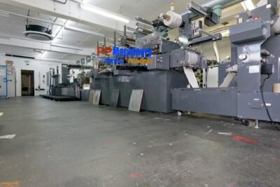 2020 Iwasaki TR 2 5 colours intermittent UV offset with 2 hotfoil units like new - label printing press - Image 11