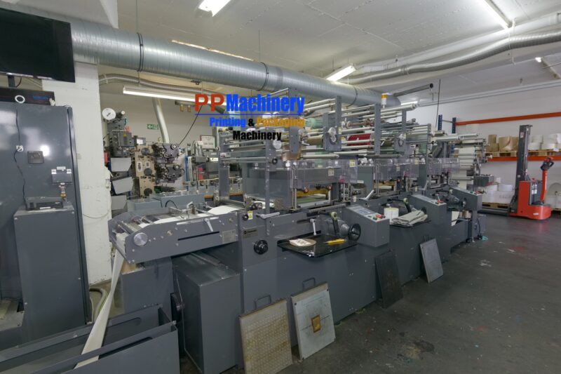 2020 Iwasaki TR 2 5 colours intermittent UV offset with 2 hotfoil units like new - label printing press - Image 14
