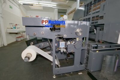 2020 Iwasaki TR 2 5 colours intermittent UV offset with 2 hotfoil units like new - label printing press - Image 7