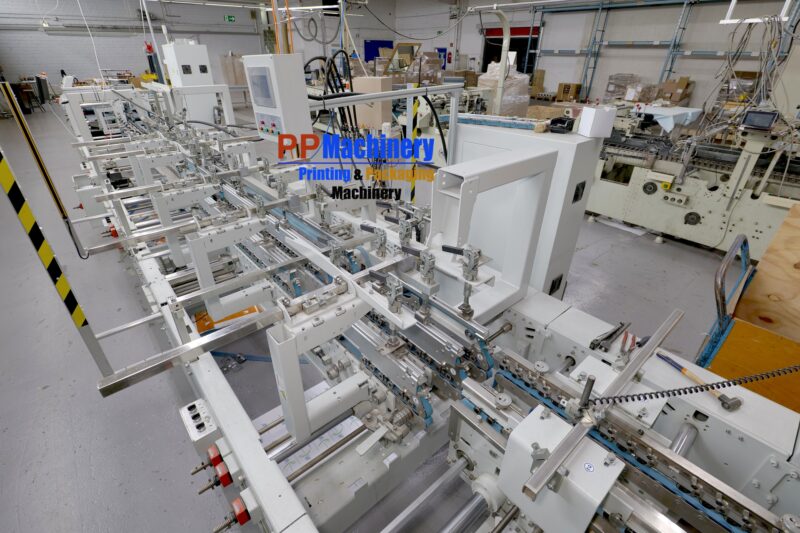 Eterna Efold 1100 Elite from 2021 – 6 points folder gluer for folding carton - Image 10