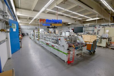 Alternative view of Eterna Efold 1100 Elite from 2021 – 6 points folder gluer for folding carton