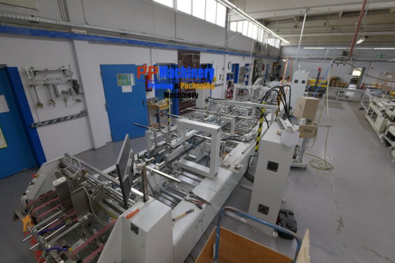 Eterna Efold 1100 Elite from 2021 – 6 points folder gluer for folding carton - Image 3