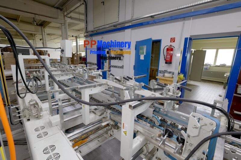 Eterna Efold 1100 Elite from 2021 – 6 points folder gluer for folding carton - Image 4