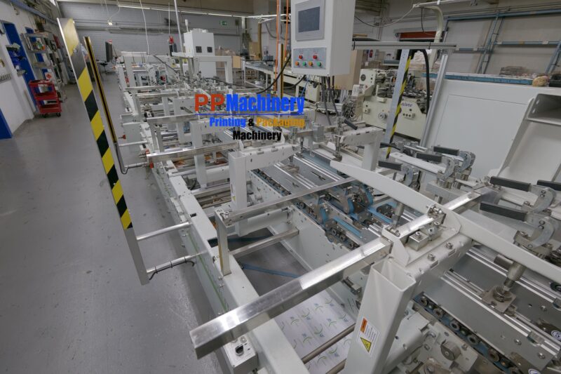 Eterna Efold 1100 Elite from 2021 – 6 points folder gluer for folding carton - Image 6