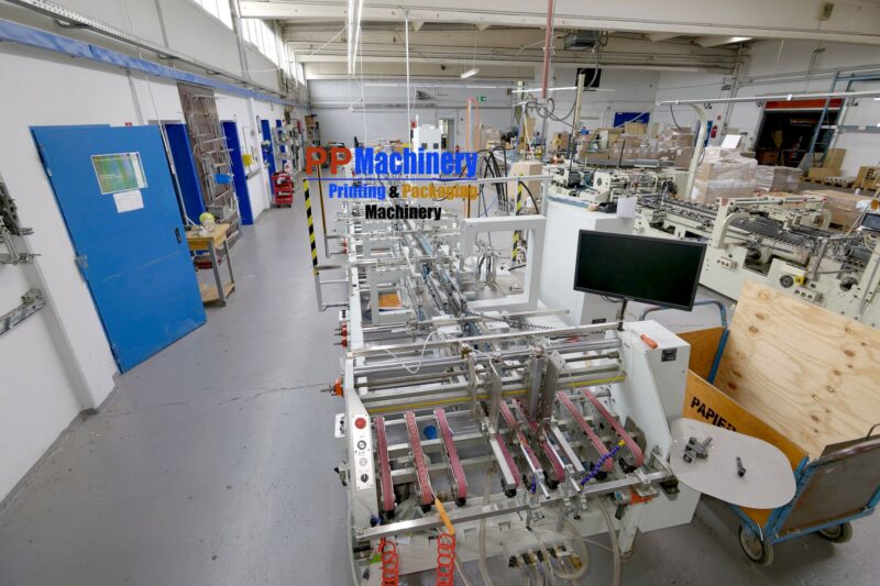 Eterna Efold 1100 Elite from 2021 – 6 points folder gluer for folding carton - Image 8