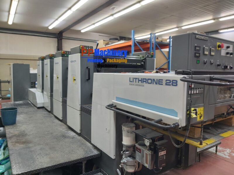 Komori Lithrone 428 4 colours offset printing machine - Image 3