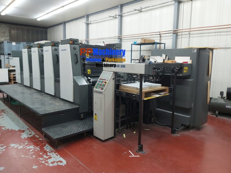 Komori Lithrone 428 4 colours offset printing machine - Image 4