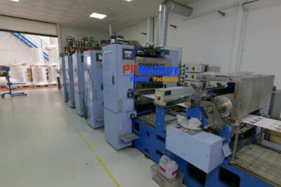 Miyakoshi MLP13 intermittent UV Offset label press 5 colours + flexo varnishing from 2017 - Image 6