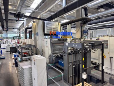 Alternative view of ROLAND 709 LTT OFFSET PRESS WITH FOILING UNIT AND INTERDECK UV