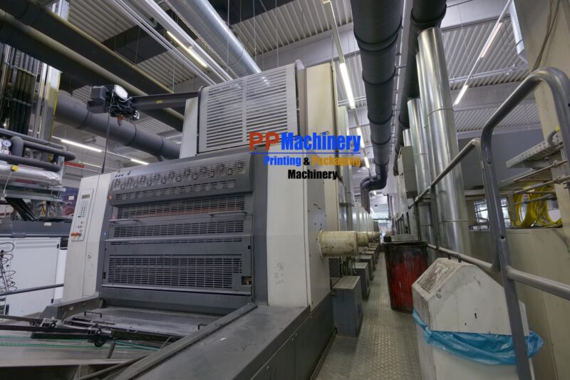 ROLAND 709 LTT OFFSET PRESS WITH FOILING UNIT AND INTERDECK UV - Image 4