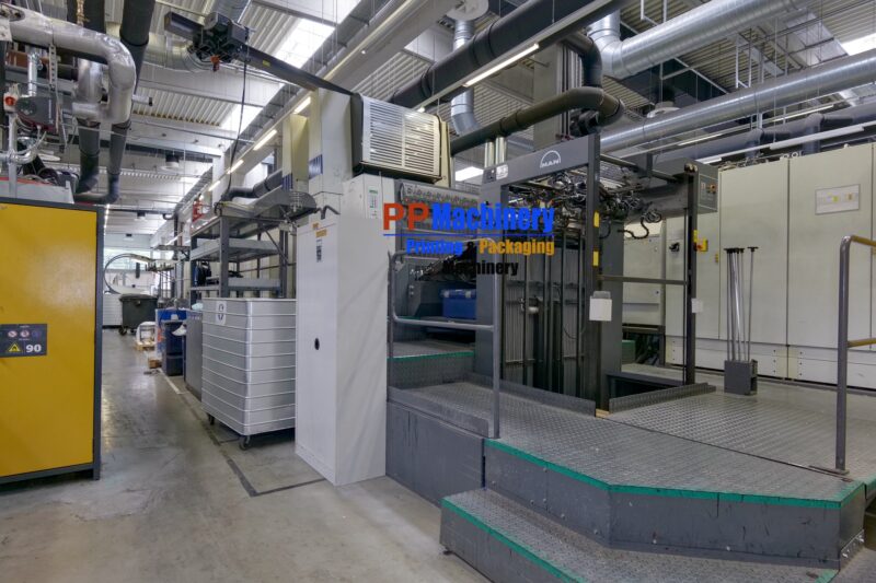 ROLAND 709 LTT OFFSET PRESS WITH FOILING UNIT AND INTERDECK UV - Image 6