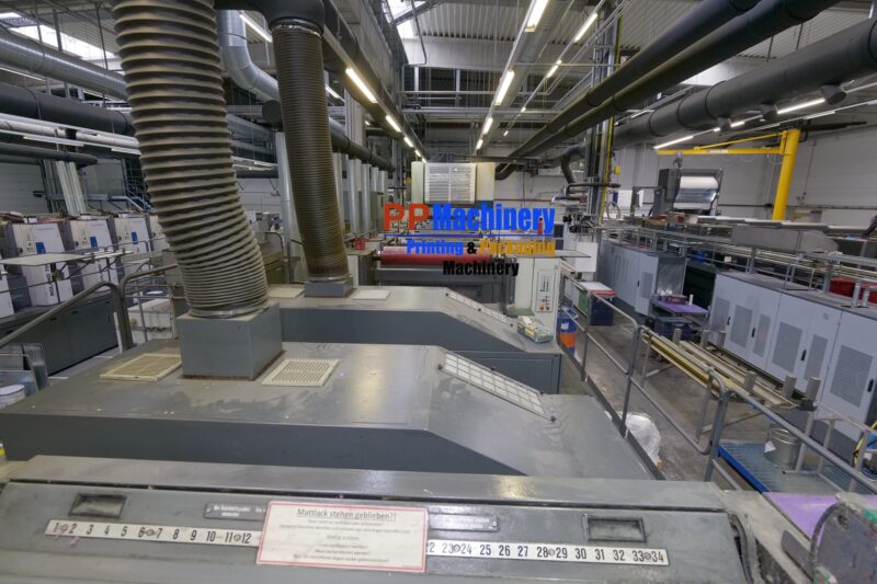 ROLAND 709 LTT OFFSET PRESS WITH FOILING UNIT AND INTERDECK UV - Image 7