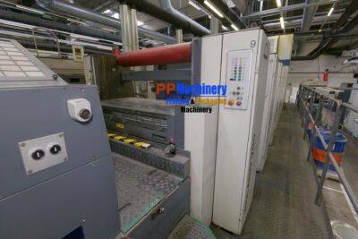 ROLAND 709 LTT OFFSET PRESS WITH FOILING UNIT AND INTERDECK UV - Image 8