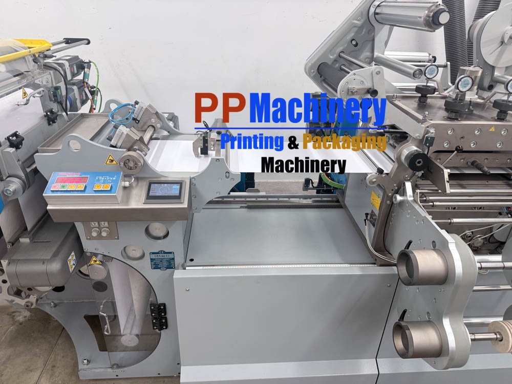 CARTES GT364VHSR LABEL CONVERTING MACHINE Hot Foil Flexo and semi rotative die cutting - Image 3