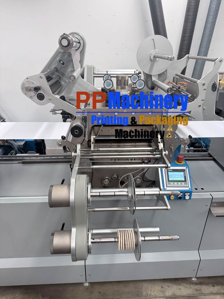 CARTES GT364VHSR LABEL CONVERTING MACHINE Hot Foil Flexo and semi rotative die cutting - Image 4
