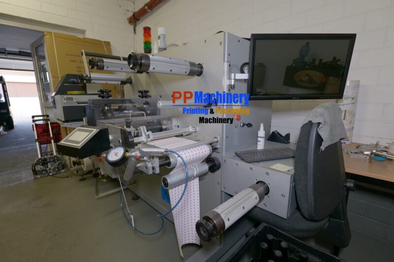 Multiprint Digiprint 2100 – Inkjet printing and semi rotary die cutting line - Image 2
