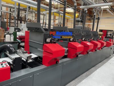 Alternative view of 2017 CODIMAG VIVA 340 ANIFLO 5 COLOURS Intermittent label press with hot foil and flexo varnishing