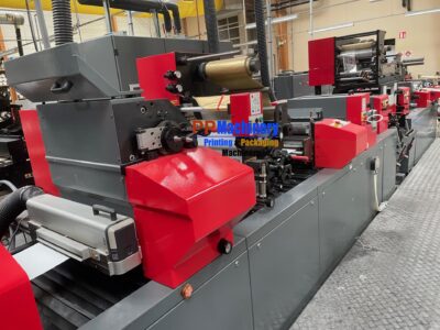 2017 CODIMAG VIVA 340 ANIFLO 5 COLOURS Intermittent label press with hot foil and flexo varnishing - Image 3