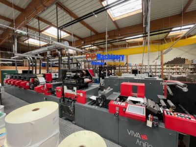 2017 CODIMAG VIVA 340 ANIFLO 5 COLOURS Intermittent label press with hot foil and flexo varnishing - Image 6