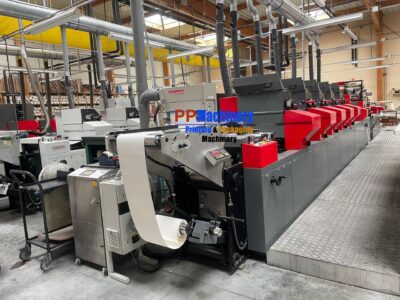 2017 CODIMAG VIVA 340 ANIFLO 5 COLOURS Intermittent label press with hot foil and flexo varnishing - Image 8