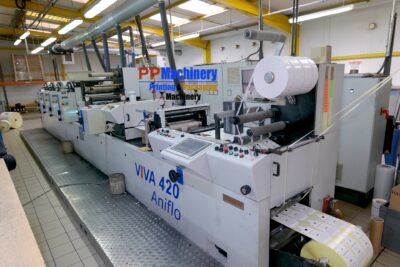 Alternative view of Codimag Viva 420 Aniflo 4 colours Semi Rotary Offset for label printing