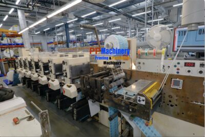 Nilpeter F 3000 UV 7 colours flexo label press - Image 9