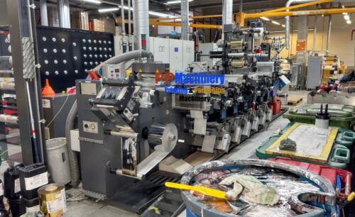 2006 Gallus EM 280 6 colours UV Flexo label press